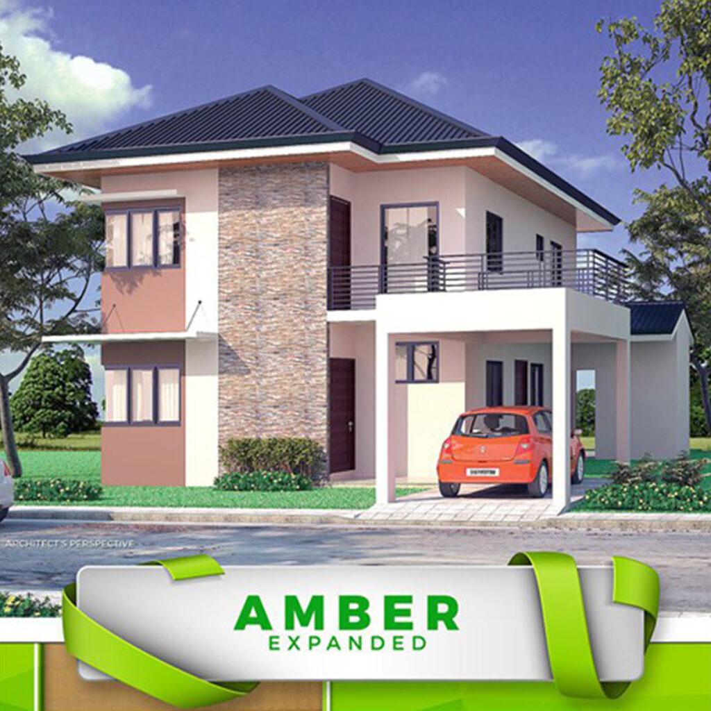 Amber Expanded diamond heights house model
